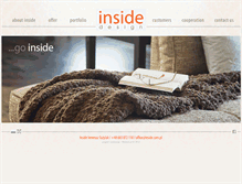 Tablet Screenshot of inside.com.pl